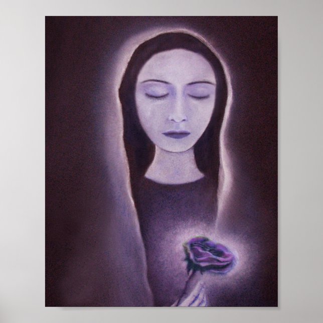 Vår Dam i Sorrows Poster (Framsidan)