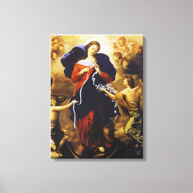 VÅR DAM UNDOER FÖR KNOT CANVASTRYCK (Framsida)