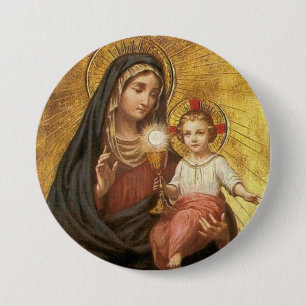 Vår damhjälp av den välsignade sacramenten w/Je Knapp