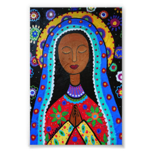 Vår damoskuld Guadalupe Fototryck