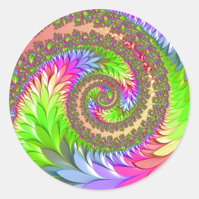 Vår Dancing Queen Runt Klistermärke (Framsida)