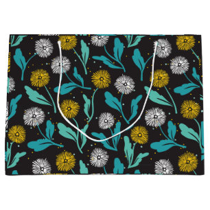 Vår Dandelion Flowers and Löv Design