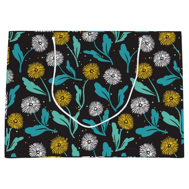 Vår Dandelion Flowers and Löv Design (Framsidan)