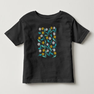 Vår Dandelion Flowers and Löv Design T Shirt