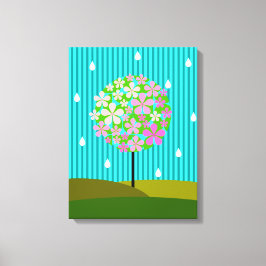 Vår - de fyra säsongerna canvastryck