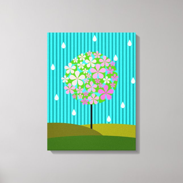 Vår - de fyra säsongerna canvastryck (Framsida)