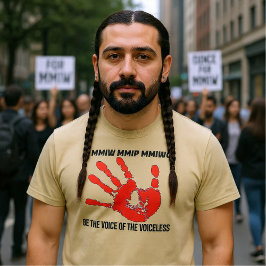 Var de röstlösa t shirt