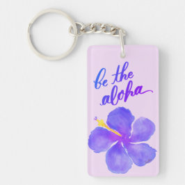 Var den Aloha Hibiscus Nyckelring