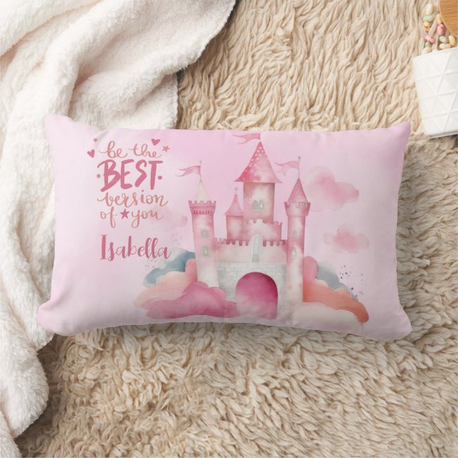 Var den bästa versionen av dig lumbarkudde (Filt)