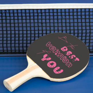Var Den Bästa Versionen Av Dig Söt Katt Pingisracket