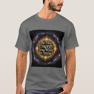 Var Den Energi Du Vill Attrahera Motiverande T-Shi T Shirt