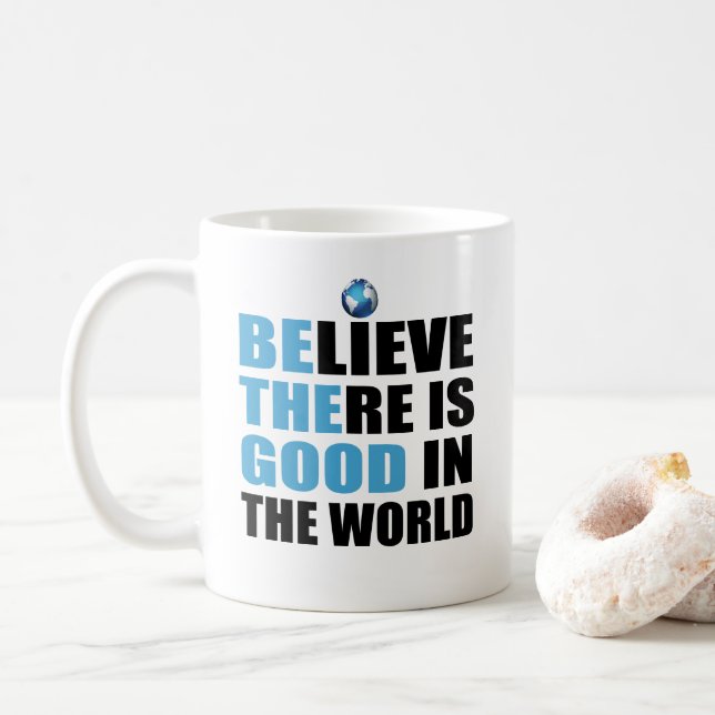Var Den Goda Inspirationskällan | Motiverande Kaffemugg (Med munk)