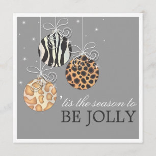 Var den Jolly inbjudan för julprydnadjulfesten