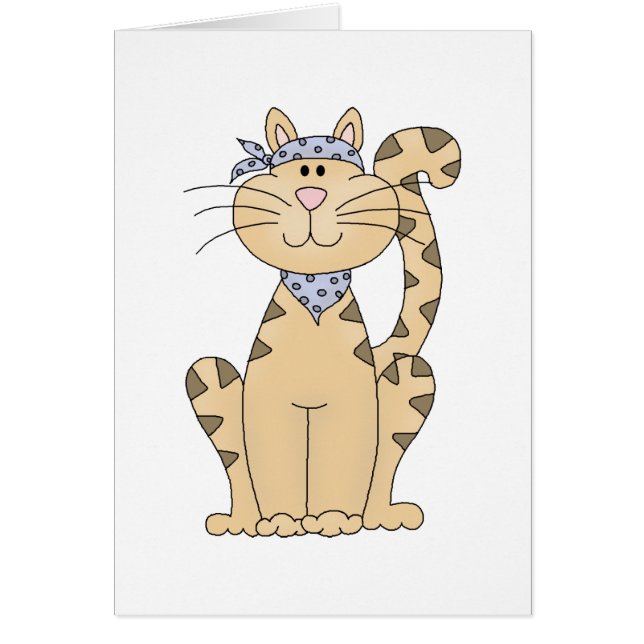 Var den kalla katten OBS kort (Framsidan)