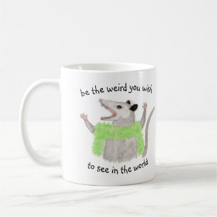 Var den Konstig du vill se i Opossum Kaffemugg