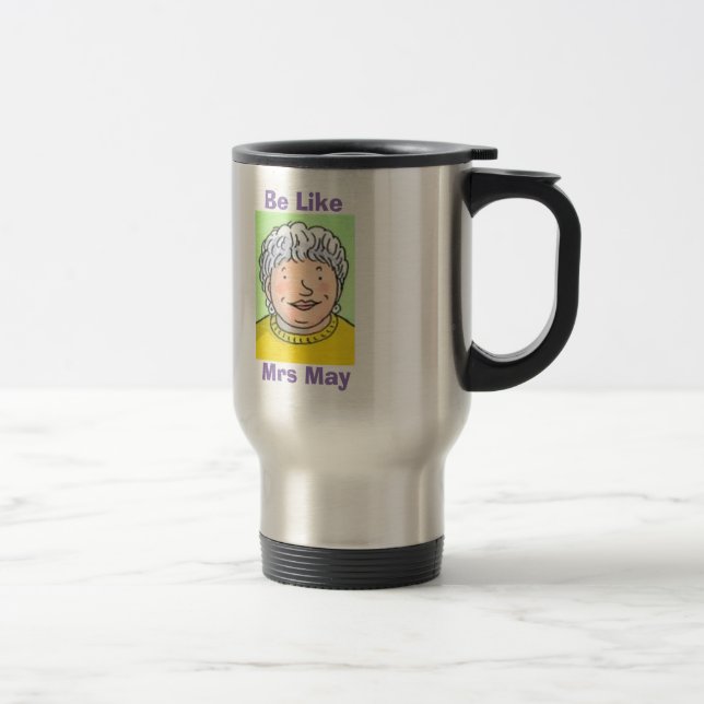 Var den lika Fru majtravel mug Resemugg (Höger)