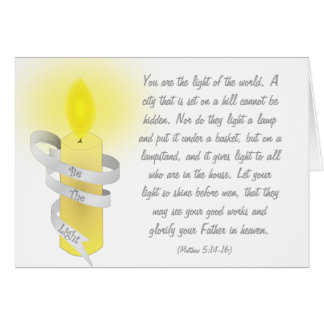 Var den ljus hälsningskort