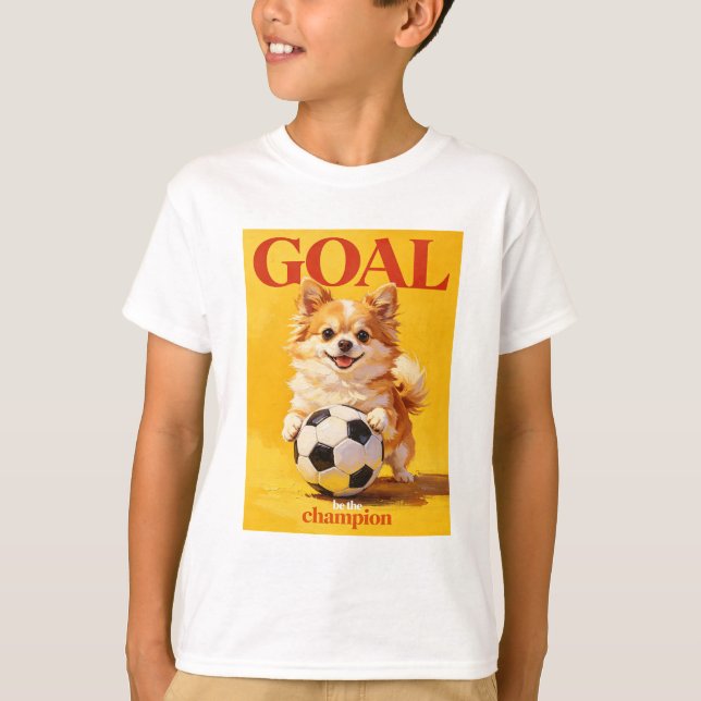 Var den mästare fotboll t shirt (Framsida)