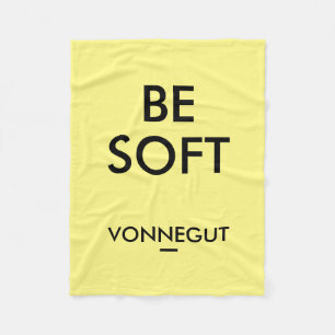 "Var den mjuka" filten för den Kurt Vonnegut Fleecefilt