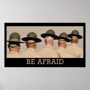 Var den rädda affischen poster
