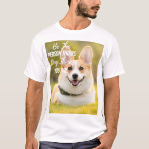 Var den som din Hund... Modern Anpassningsbar Phot T Shirt