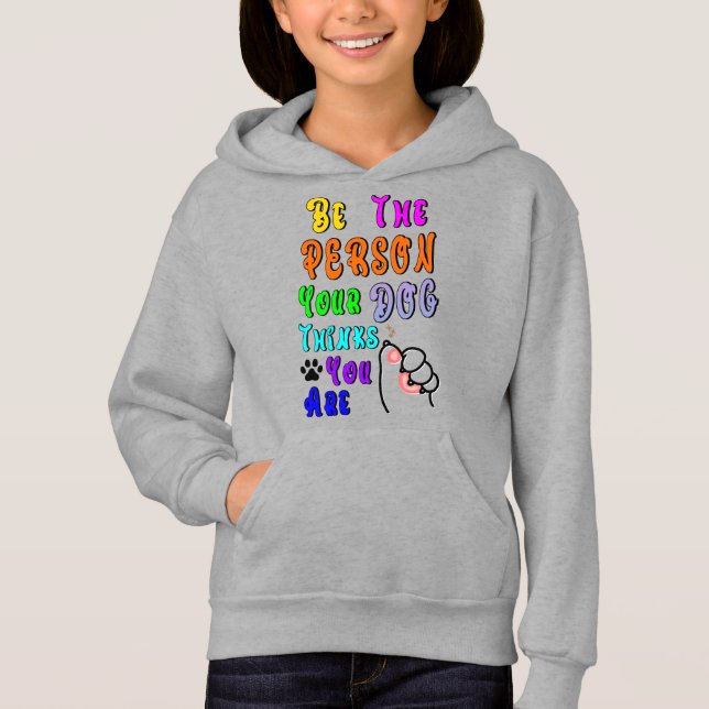 Var den som du tycker att Hund är trevlig T Shirt (Framsida)