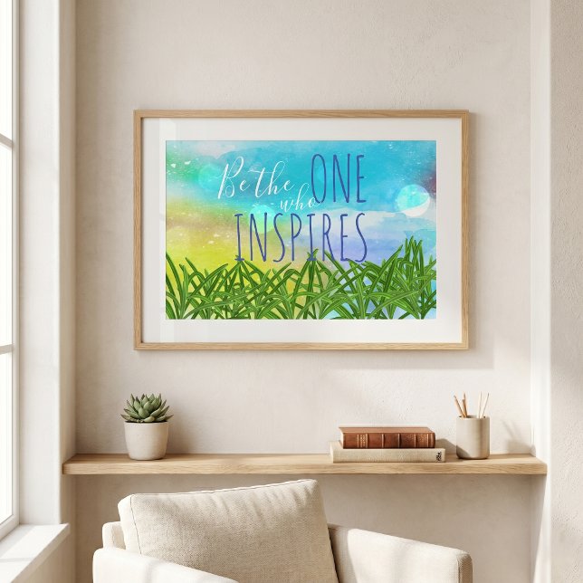 Var Den Som Inspirerar Citat Poster (Skapare uppladdad)
