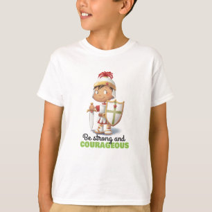 Var den starka och modiga bibelverseT-tröja T Shirt