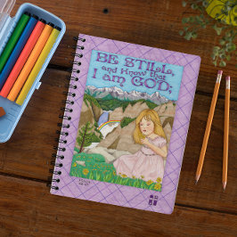 Var den stilla bönjournalen anteckningsbok med spiral