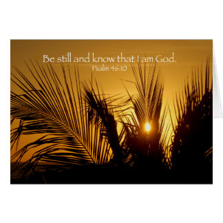 Var den stilla solnedgången OBS kort