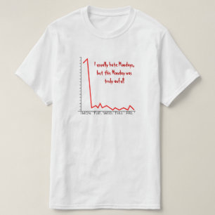 "… var denna Måndag riktigt hemskt! ", T Shirt