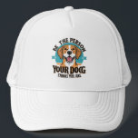 Var deras hjälte keps<br><div class="desc">🧢 vara den person som du tror att du är - Truckerkeps 🐾 din hund ser dig som en hel värld - stark, vänlig, älskande och alltid redo med ett fördrag eller en röra. Denna truckerkeps är en daglig påminnelse om att leva upp till den beundran 🐶 svan som 💛...</div>