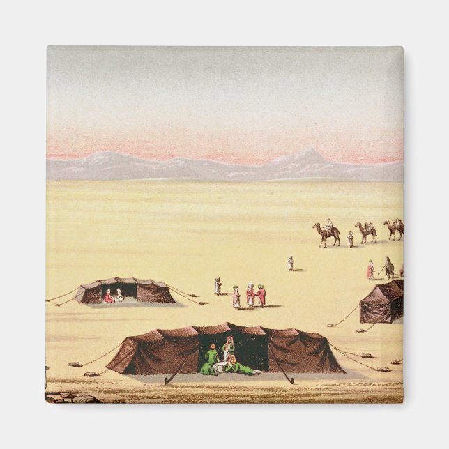 Vår Desert Camp Magnet (Framsidan)