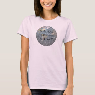 Var det förändringen... organisk T-shirt. Tee