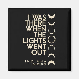 Var det i Indiana Total Solar Eclipse 2024 Magnet