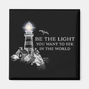 Var det ljus du vill se i World T-Shirt Magnet