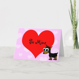 Var det min valentin dagkortet med Minpin Helgkort
