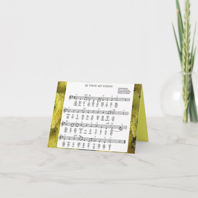 "Var dig min vision" - skydd Kort (Framsida)