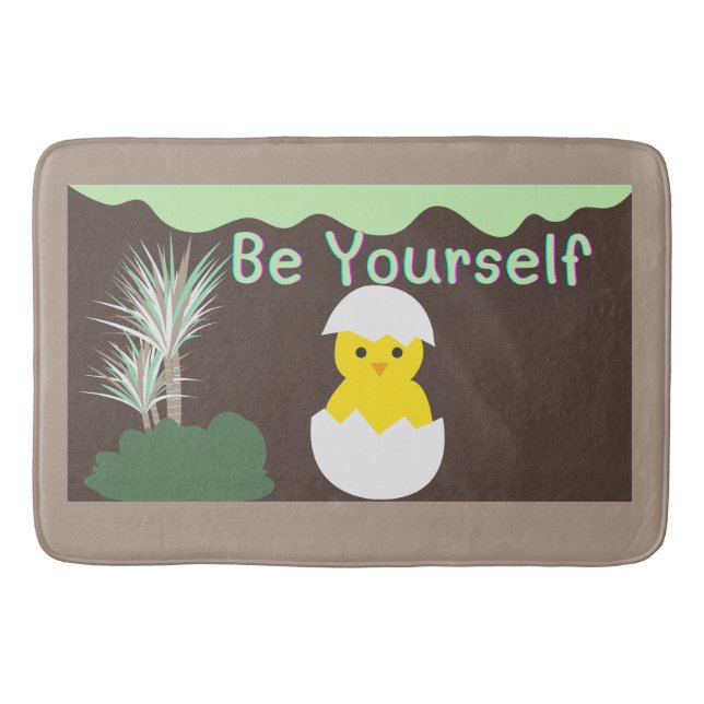 Var dig själv badrumsmatta (Framsidan)