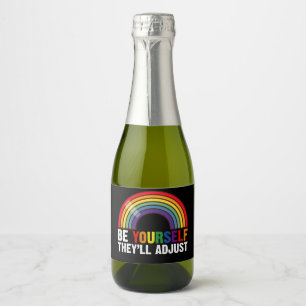 Var dig själv, de anpassar sig HBTQ regnbåge HBTQ-