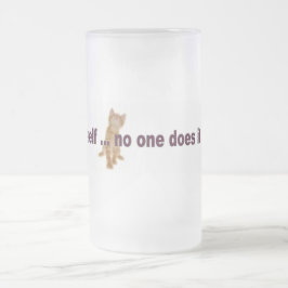 Var dig själv frostat ölglas