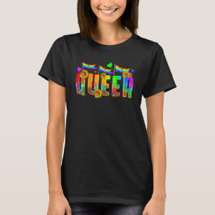 Var dig själv Hbtq regnbågsflagga gayprismånad tra T Shirt