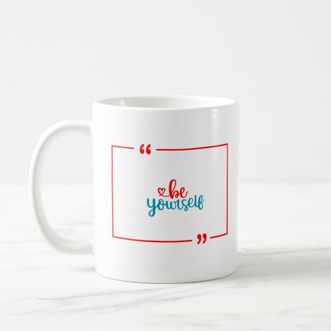Var dig själv kaffemugg (Vänster)