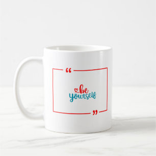 Var dig själv kaffemugg