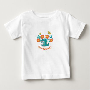 Var dig själv söt baby T-shirt. T Shirt
