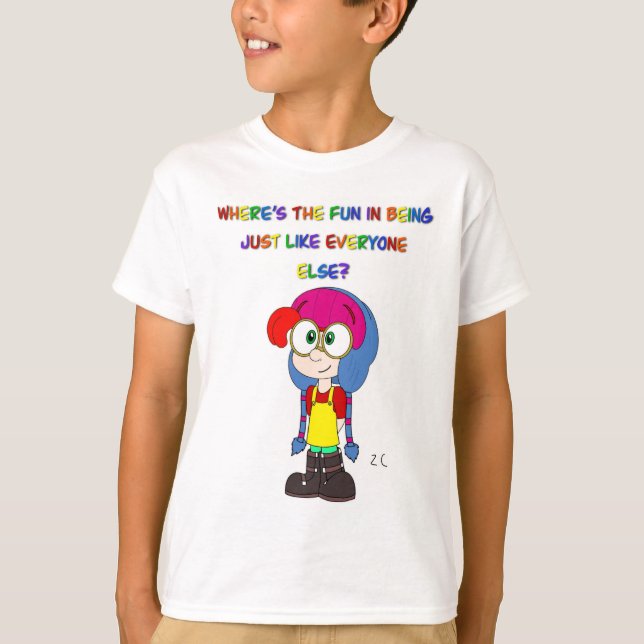 Var dig själv t-shirt (Framsida)
