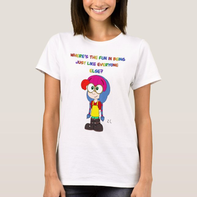 Var dig själv t-shirt (Framsida)