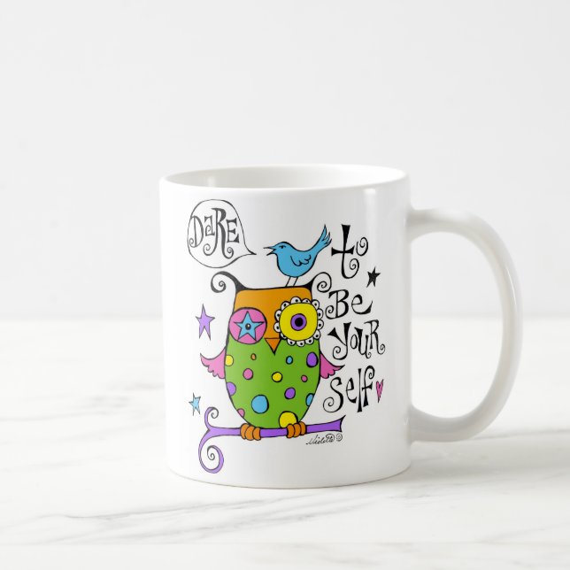 Var dig ugglamuggen kaffemugg (Höger)