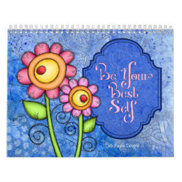 Var din bästa självpositiva tankekalender kalender