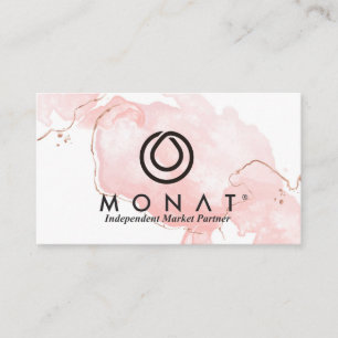 Var din egen chef med MONAT-Rosa Visitkort